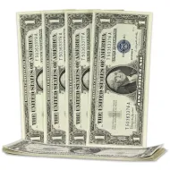 1957 B $1 Silver Certificate - 15 Sequential Notes - AU/BU