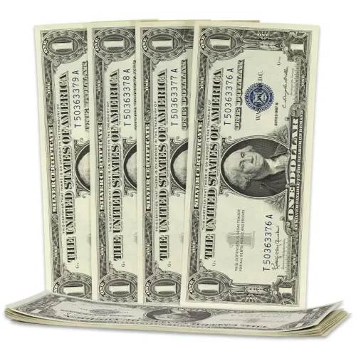 1957 B $1 Silver Certificate - 15 Sequential Notes - AU/BU