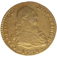 1798 Spain 2 Escudo