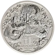2024 Australia 1/2oz Silver Year of the Dragon