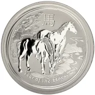 2014 Australia 1/2oz Silver Year of the Horse