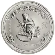 2004 Australia 1oz Silver Year of the Monkey