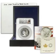 2022 Canada Pulsating Peace Dollar - 5oz Silver - NGC PF70 FDOI