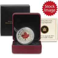 2013 $20 Maple Leaf Impression Red 1oz Silver