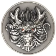 2024 Fiji $1 Silver 1oz Year Of The Dragon 3D Ultra High Relief