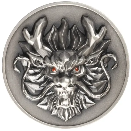 2024 Fiji $1 Silver 1oz Year Of The Dragon 3D Ultra High Relief