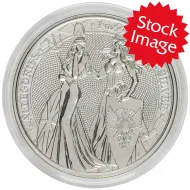 2019 Germania 5 Mark - 1 oz Silver Allegories Germania & Britannia