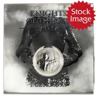 2021 Malta 5 Euro 1oz Silver Knights Of The Past