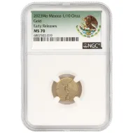 2023 Mexico 1/10th Gold Libertad - NGC MS70