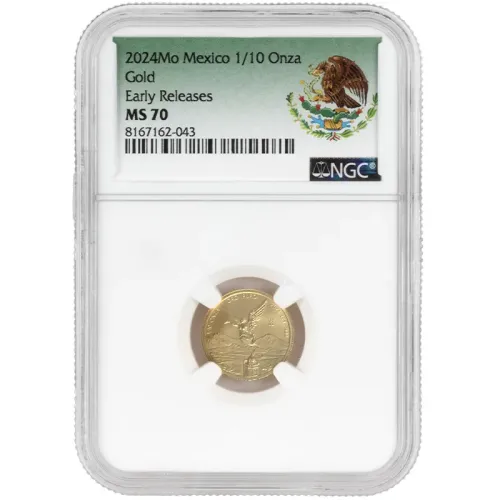 2024 Mexico 1/10 oz Gold Onza - NGC MS 70 ER
