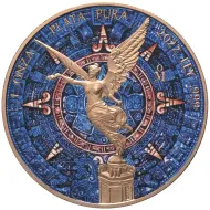 2023 Mexican 1oz Silver Libertad - Gilt Aztec Calendar