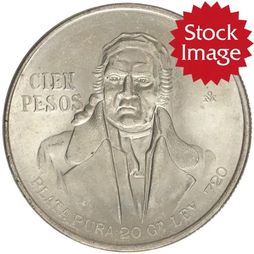 1977 - 1979 Mexico Cien Pesos - Circulated