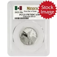 2023 Mexico 1/4 oz Silver Libertad - PCGS PR 70