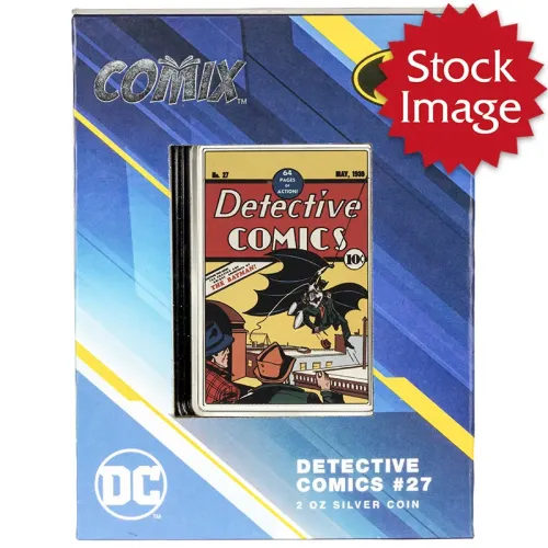 2023 Niue $5 Comix 2oz Silver Bar - Detective Comics #27