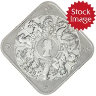 2021 UK Queen's Beast 1oz Silver Completer