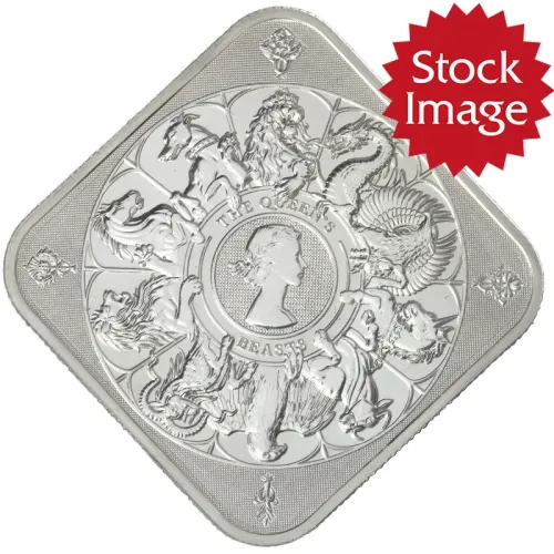 2021 UK Queen's Beast 1oz Silver Completer