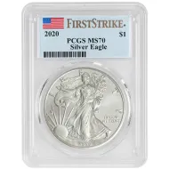 2020 American Silver Eagle - PCGS MS 70 First Strike
