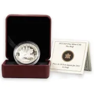 2013 O Canada $10 Proof 1/2oz Silver - The Wolf