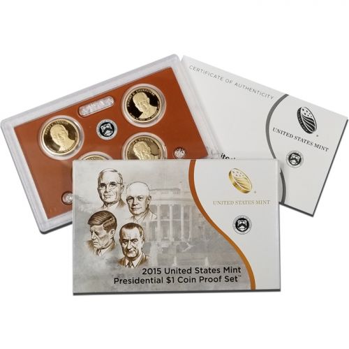 2015 Presidential Dollar Proof Set