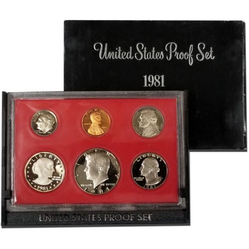 1981 United States Proof Set - Type 2