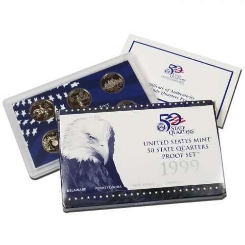 1999 United States 50 State Quarter Proof Set