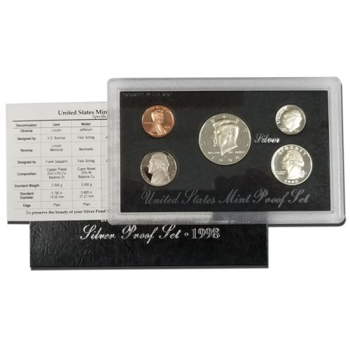 1998 United States Silver Proof Set