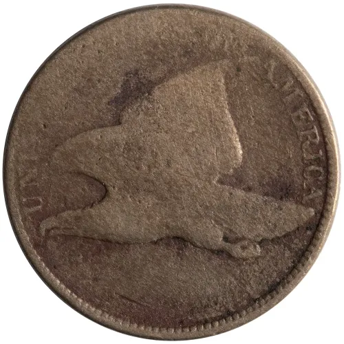 1858 Flying Eagle Penny - About Good (AG)