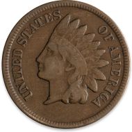 1863 Indian Head Penny - VG (Very Good)