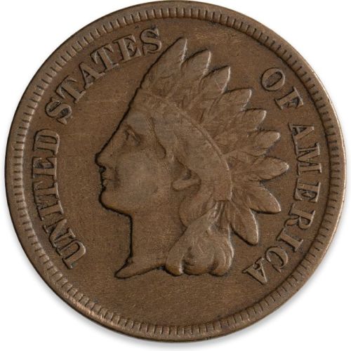 1908 S Indian Head Penny - Very Good (VG)