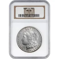 1880 S Morgan Dollar - NGC MS 64