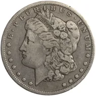 1890 O Morgan Dollar -  F (Fine)