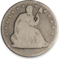 1872 Seated Half Dollar - Good (G)