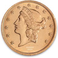 1898 S $20 Gold Liberty Double Eagle - Almost Uncirculated (AU)