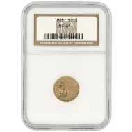 1928 $2 1/2 Indian Gold Quarter Eagle - NGC MS61