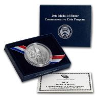 2011 Medal of Honor Uncirculated Silver Dollar