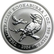 2004 Australia 1oz Silver Kookaburra