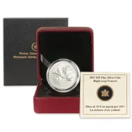 2011 Canada $10 1/2oz Silver - Maple Leaf Forever