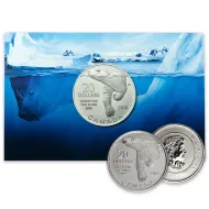 2012 Canada $20 1/4oz Silver - Polar Bear