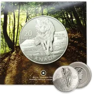 2014 Canada $20 1/4oz Silver - Goose