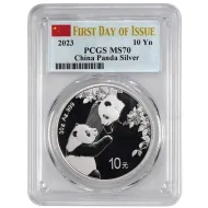 2023 Chinese Silver Panda 30gr - PCGS MS70