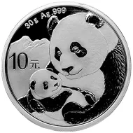 2019 Chinese Silver Panda 30gr