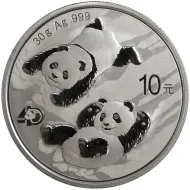 2022 Chinese Silver Panda 30gr