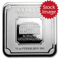 Geiger 10 oz Silver Bar