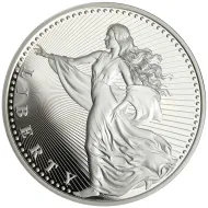 2022 United Crypto States 1000 Satoshi 1oz .999 Silver Round