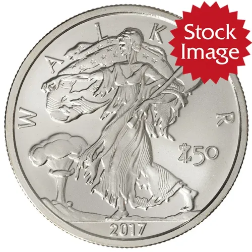 2017 Zombucks - 1 oz Silver Rounds .999 Fine Silver "Walker"