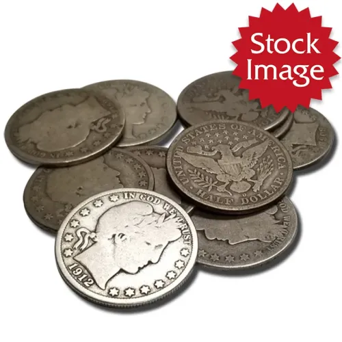 Barber Half Dollar  - Mixed Dates per Coin