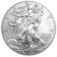 2013 W Burnished American Silver Eagle - No OGP