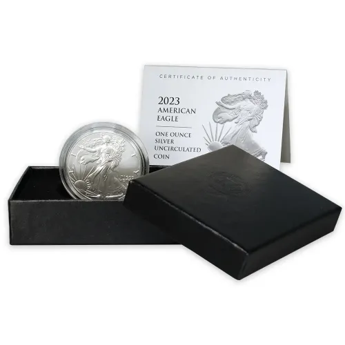 2023 W Burnished American Silver Eagle