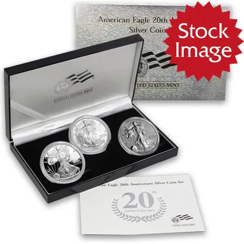 2006 American Silver Eagle 20th Anniversary Set