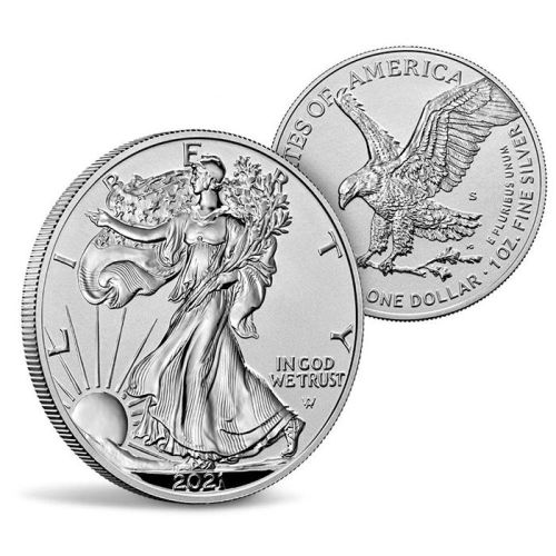 2021 W Silver Eagle Reverse Proof Type 1 - No OGP